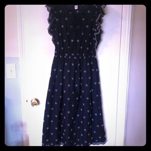 Navy blue dress
